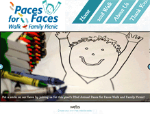 Tablet Screenshot of pacesforfaces.com
